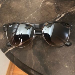 Ray Ban Brown Gradient Sunglasses
